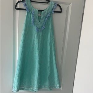 Vineyard Vines Green Embellished Sundress Casual